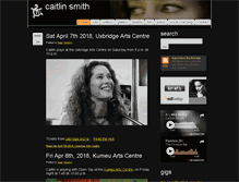 Tablet Screenshot of caitlinsmith.com